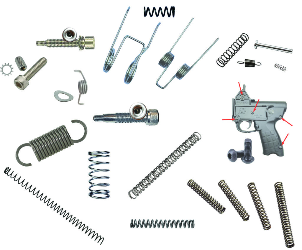 Custom Gun Trigger Spring Kits, Upgrades & Accessories Wesbaun Gun