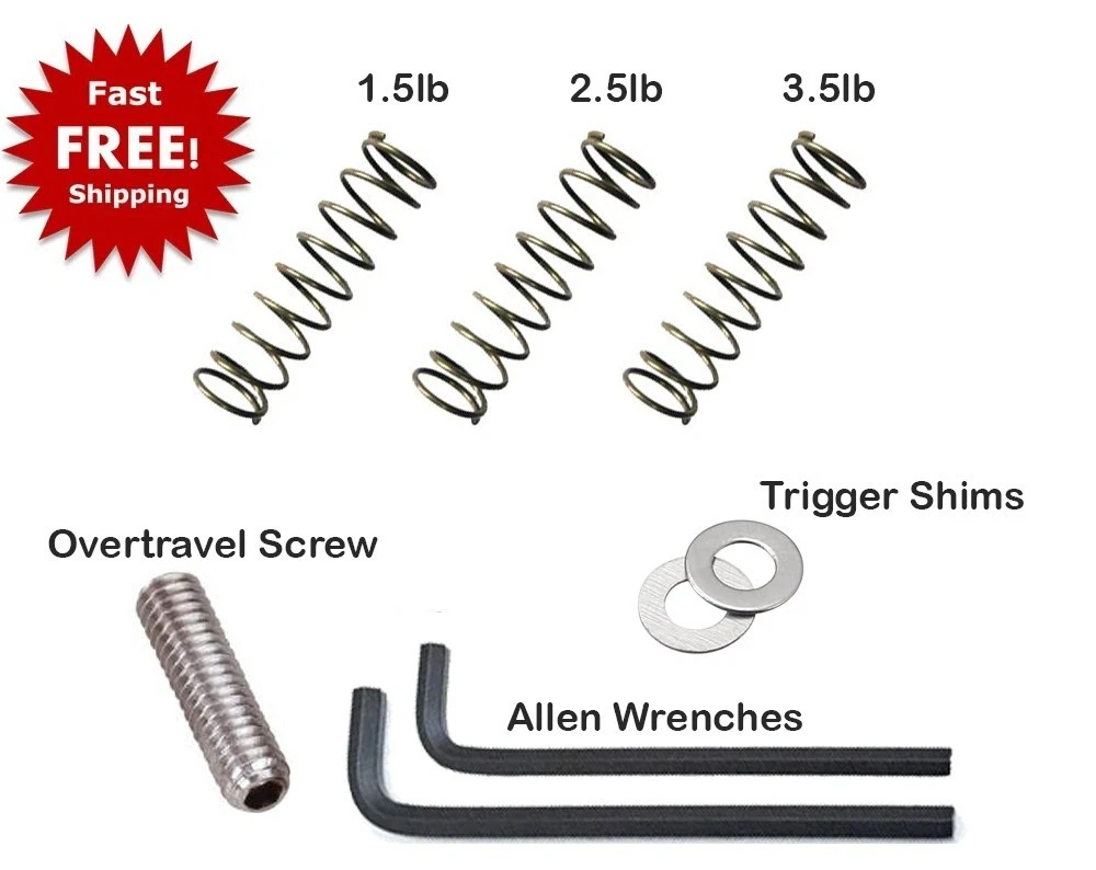 Trigger Spring Kit Reduced Power Light Pull Upgrade Fits Savage Axis USA Made Reduced Power - Spring Set – Smooth Pull – Easy Install