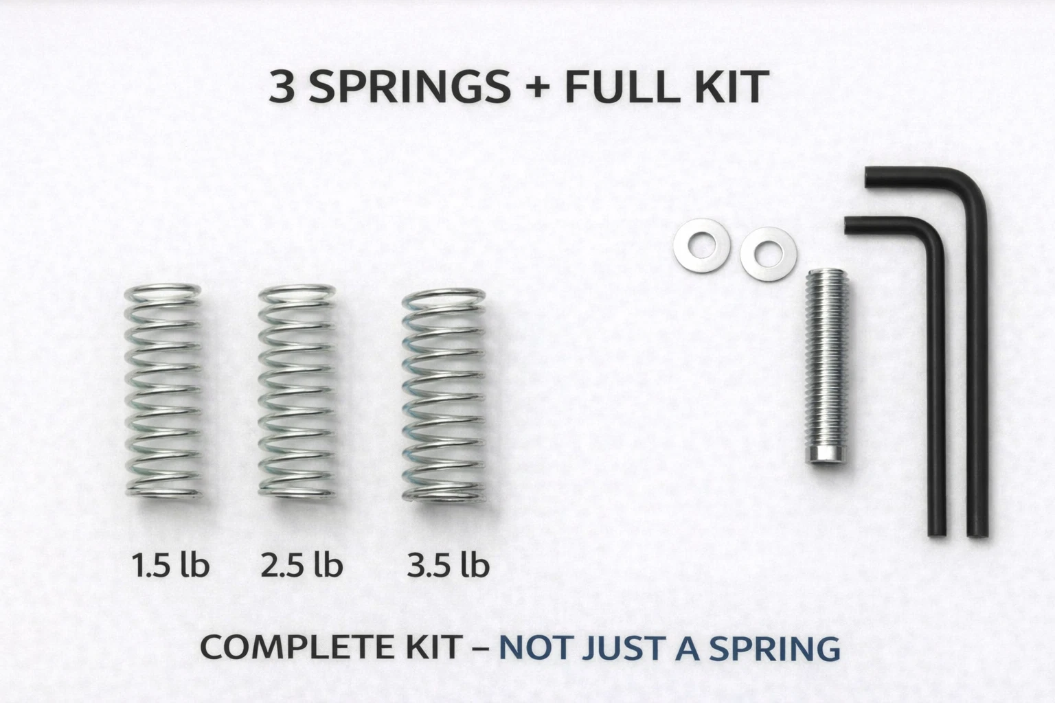 Trigger Spring Kit Reduced Power Light Pull Upgrade Fits Savage Axis USA Made Reduced Power - Spring Set – Smooth Pull – Easy Install - Image 2